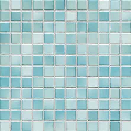 Fliesen Pollmann blaues Mosaik